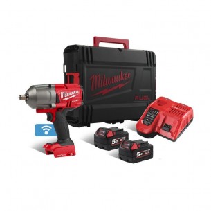 Комплект акумулаторен гайковерт MILWAUKEE M18ONEFHIWF12-502X / 4933459727
